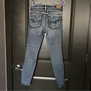 American Eagle super stretch hi-rise jegging crop